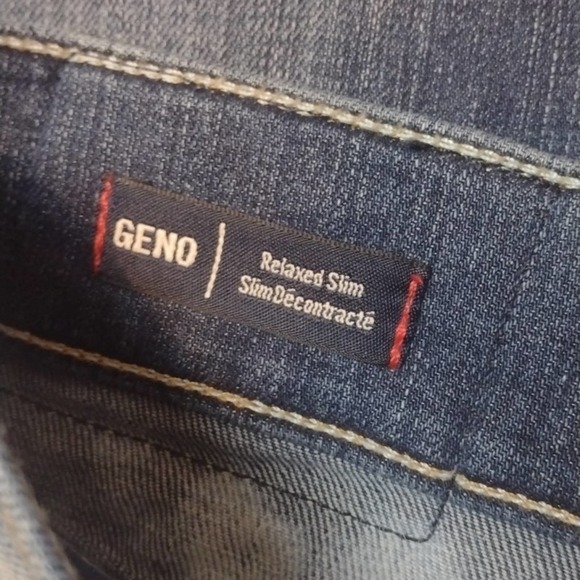 TRUE religion geno with flap relaxed slim paint splatter distressed jeans sz 32 - Picture 4 of 7